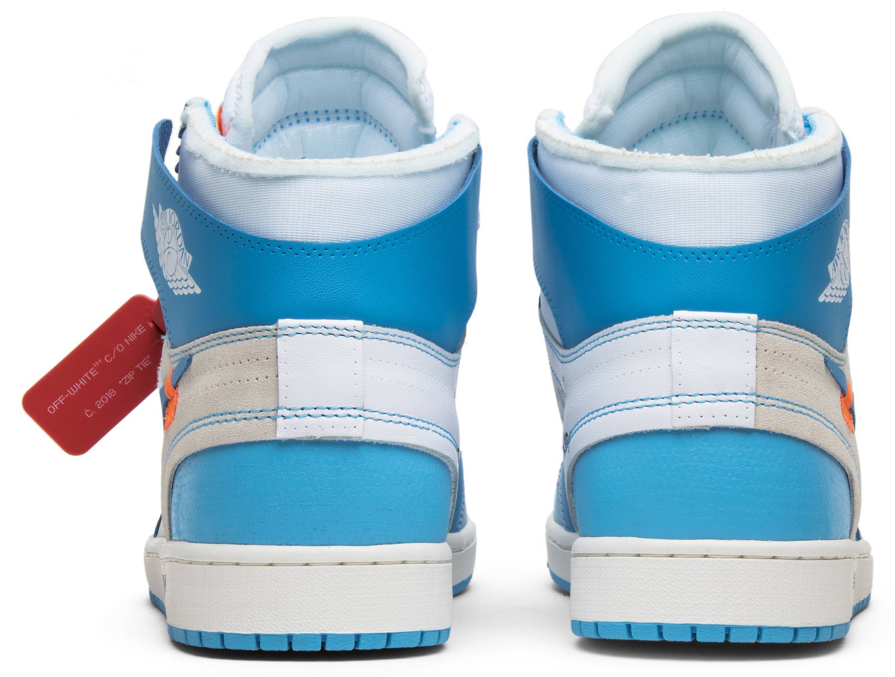 Air Jordan 1 x Off-White NRG Off White - UNC Mens - AQ0818-148