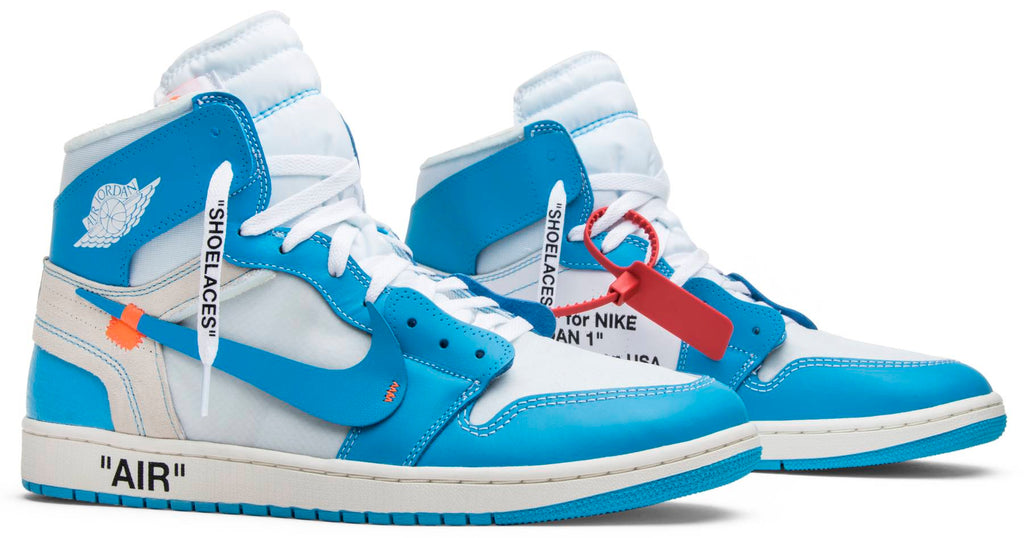Air Jordan 1 x Off-White NRG Off White - UNC Mens - AQ0818-148