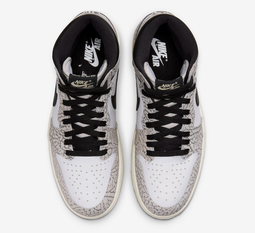 Jordan 1 Retro High OG White Cement