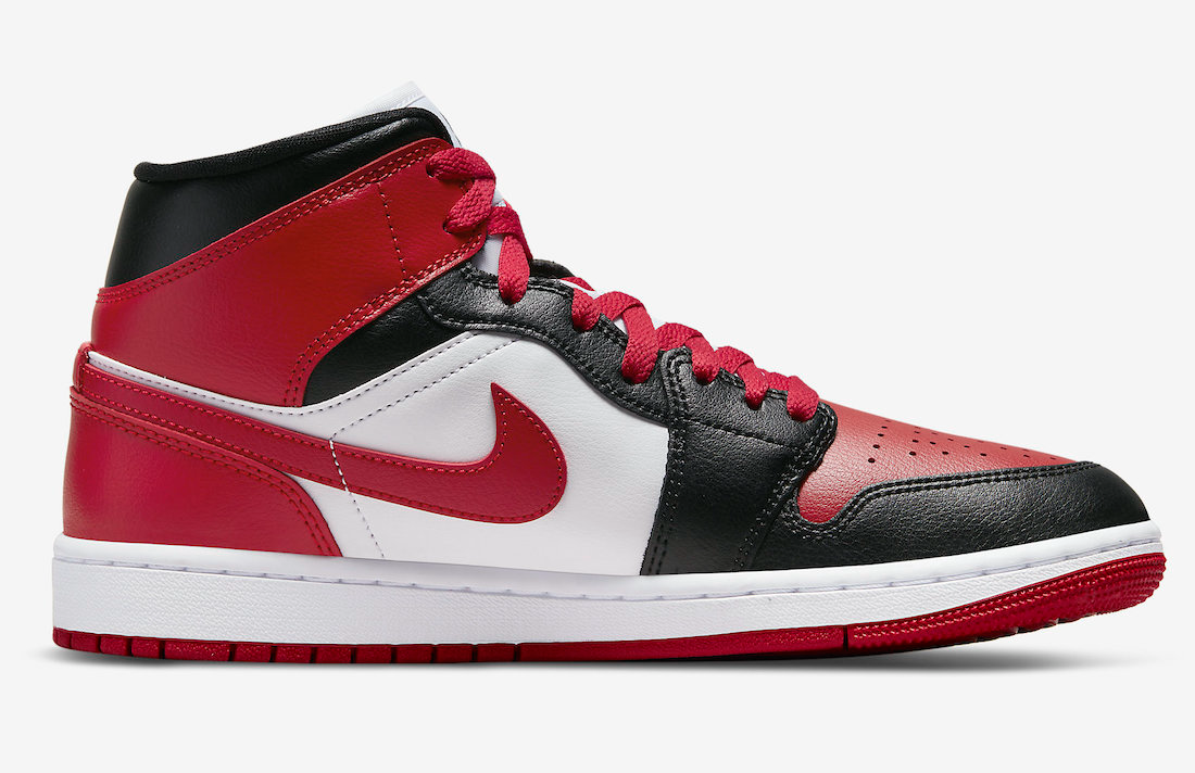 Jordan 1 Mid Alternate Bred Toe (W)