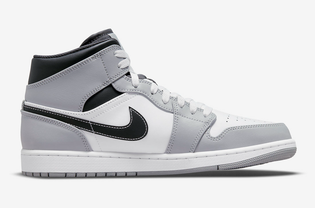 Jordan 1 Mid Light Smoke Grey Anthracite