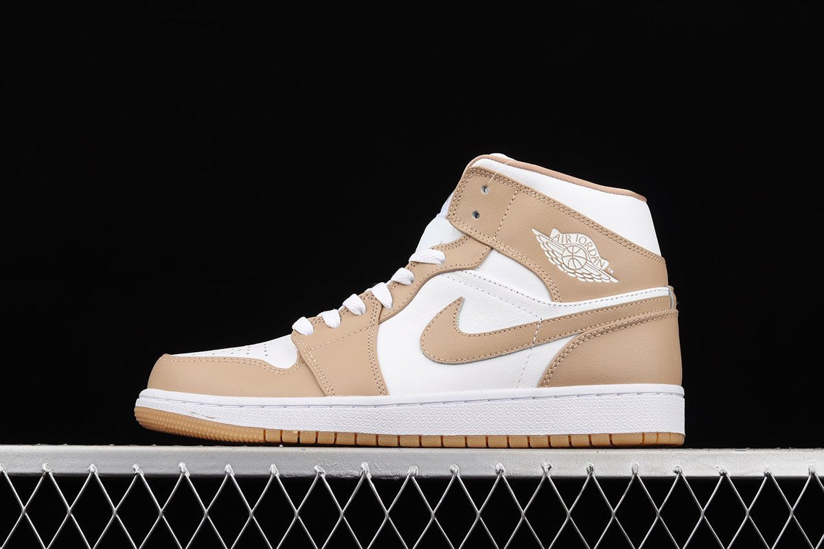 Air Jordan 1 Mid 'Tan Gum'