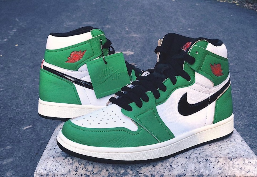 Jordan 1 Retro High Lucky Green (W)