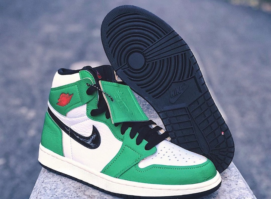 Jordan 1 Retro High Lucky Green (W)