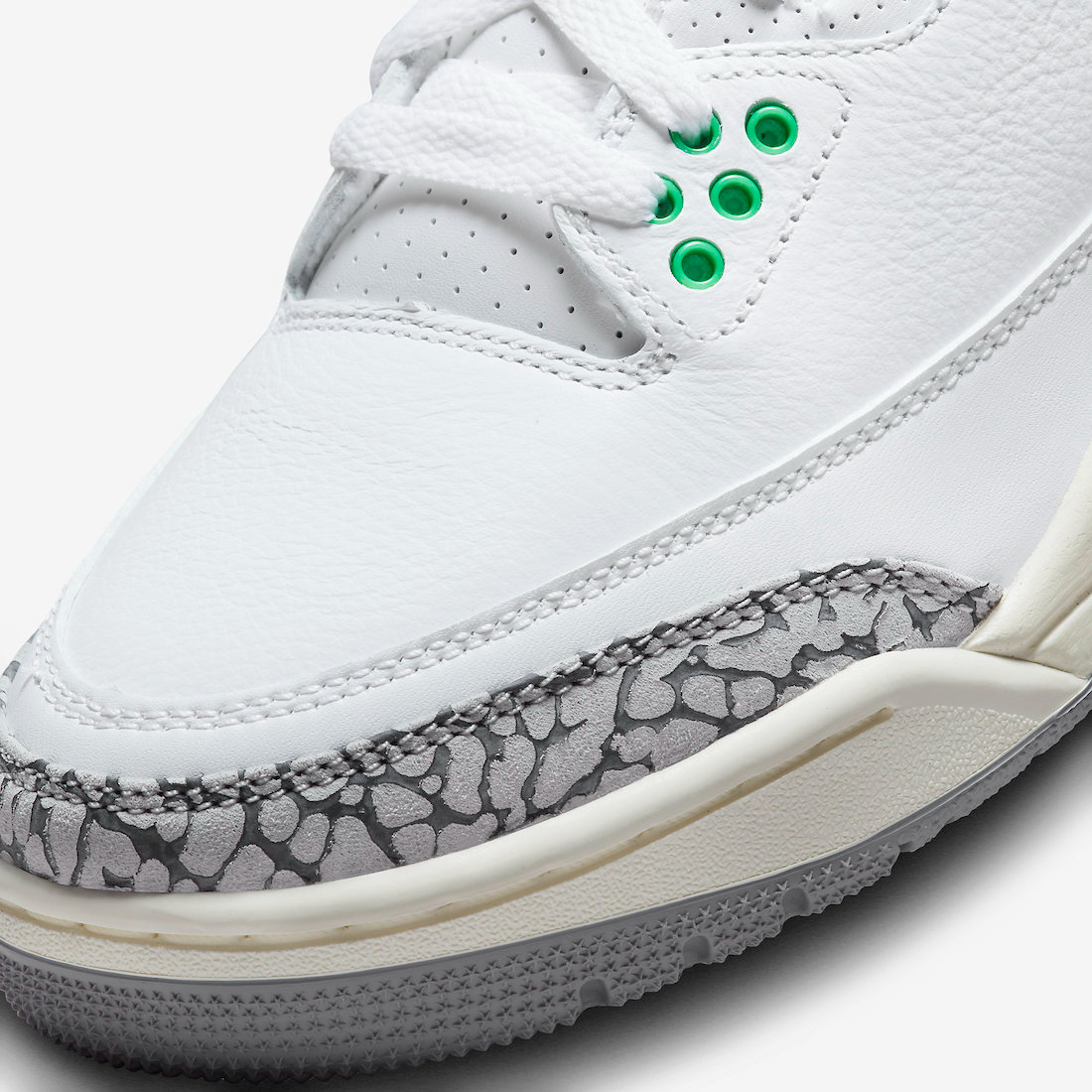 Jordan 3 Retro Lucky Green (Women's)