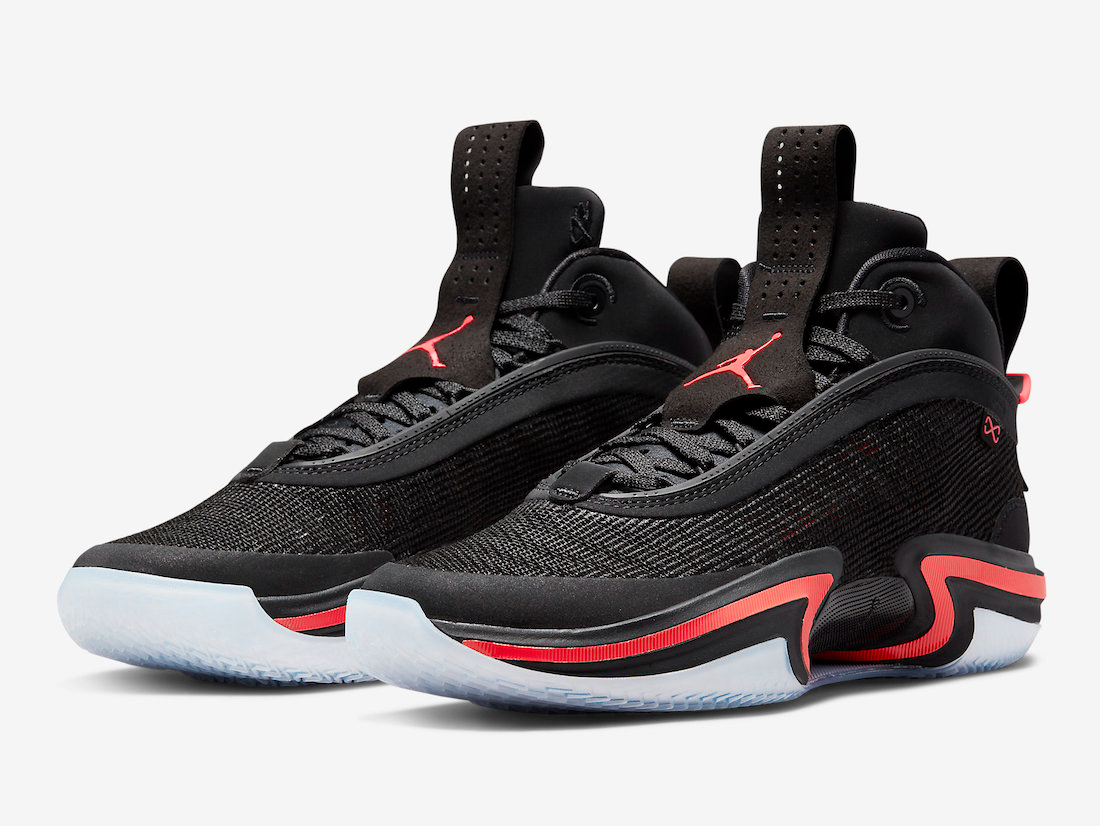 Jordan 36 Infrared 23 (Clear Sole)