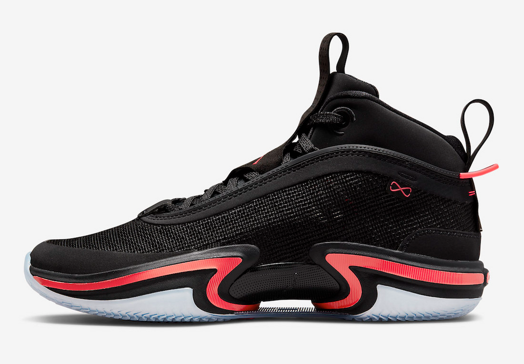 Jordan 36 Infrared 23 (Clear Sole)
