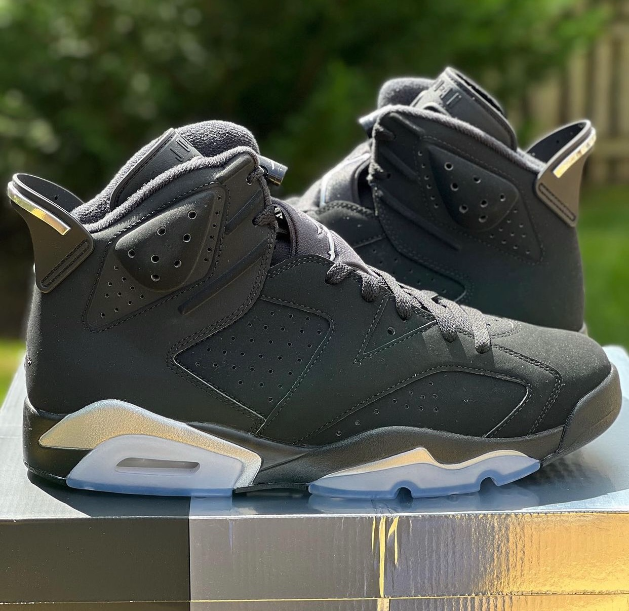 Jordan 6 Retro Chrome Metallic Silver