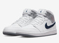 Jordan 1 Mid Paris White